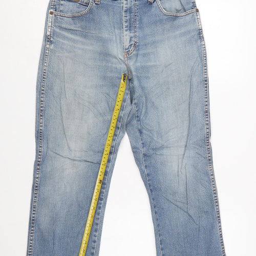 Wrangler Men's Blue Texas Regular Fit Straight Denim Jeans W32 L34