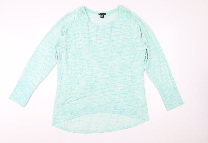 Champion Women’s Green XXL Pullover Sweatshirt Long Sleeve Lightweight