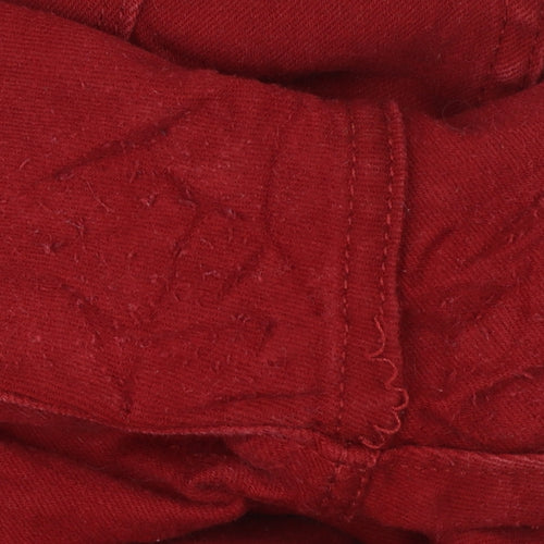Levi's Women's Red Skinny Jeans Size 22 Plus Stretch Denim