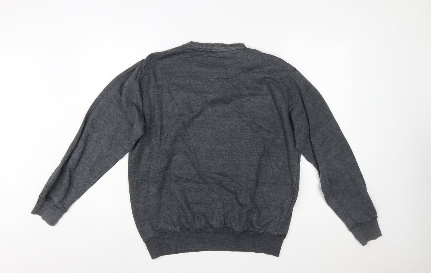 Lee Cooper Men's Grey Crew Neck Pullover Sweatshirt M