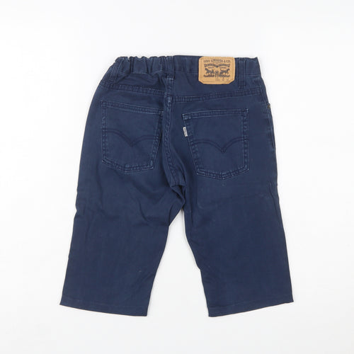Levi's Boys Blue Slim Chino Shorts 12 Years Twill Cotton Blend