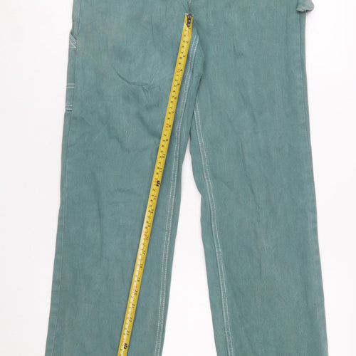 PACSUN Women’s Green Relaxed Straight Cotton Jeans Size 25