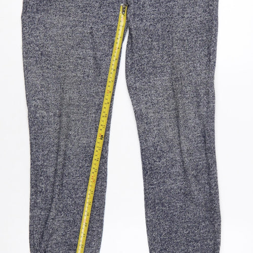 Tommy Hilfiger Women’s Blue Wool Blend Jogger Trousers Size 6