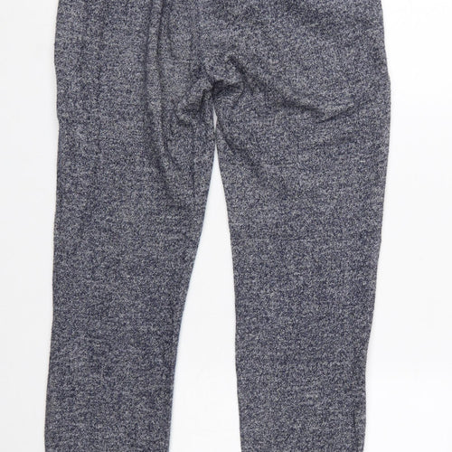 Tommy Hilfiger Women’s Blue Wool Blend Jogger Trousers Size 6