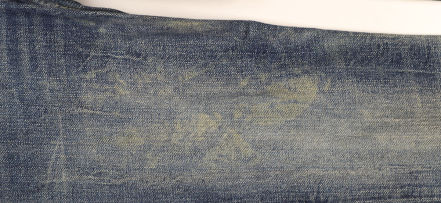 Levi's Blue Men's Regular Fit Straight Jeans 33x32 Denim