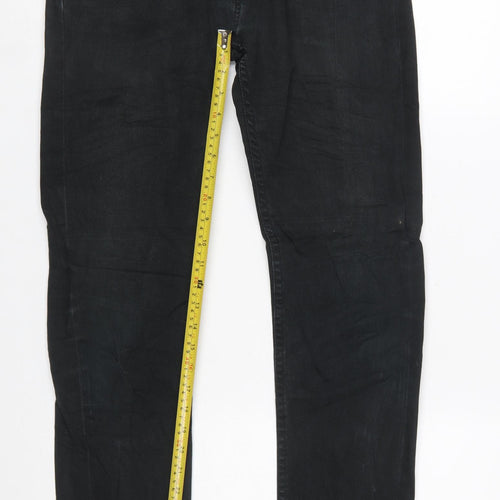 Levi Strauss & Co Men's Black 510 Skinny Jeans W32 L34