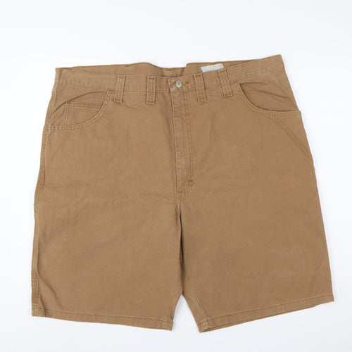 Wrangler Men’s Beige Cotton Cargo Shorts Size 44 Workwear
