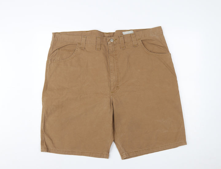 Wrangler Men’s Beige Cotton Cargo Shorts Size 44 Workwear