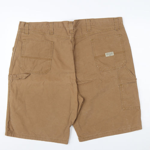 Wrangler Men’s Beige Cotton Cargo Shorts Size 44 Workwear