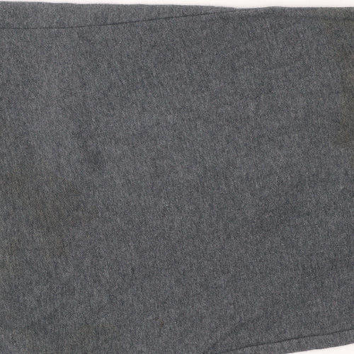 Reebok Men Grey Jogger Fleece Trousers L Regular Fit