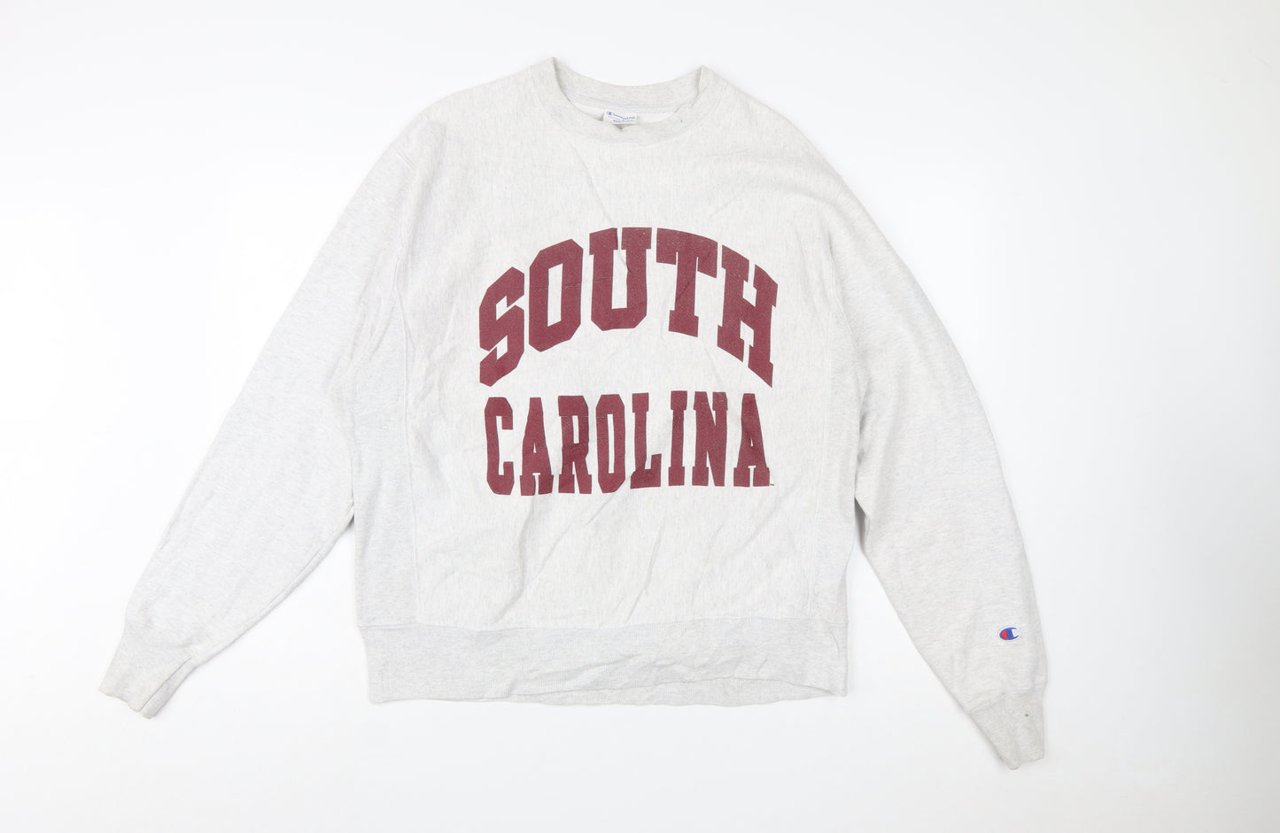 Champion Women's Grey South Carolina Reverse Weave Sweatshirt Medium