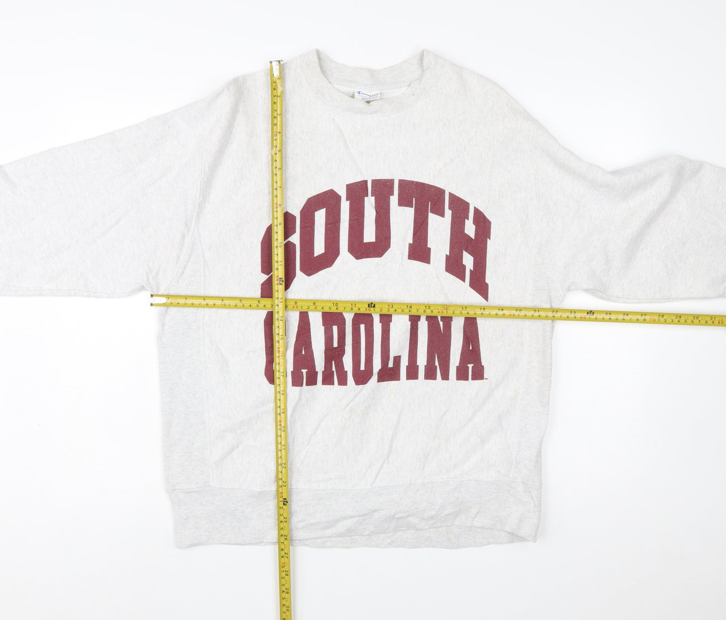 Champion Women's Grey South Carolina Reverse Weave Sweatshirt Medium