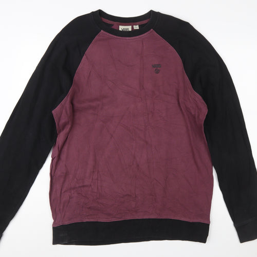 Vans Mens Multicoloured L Pullover Crew Neck Sweatshirt