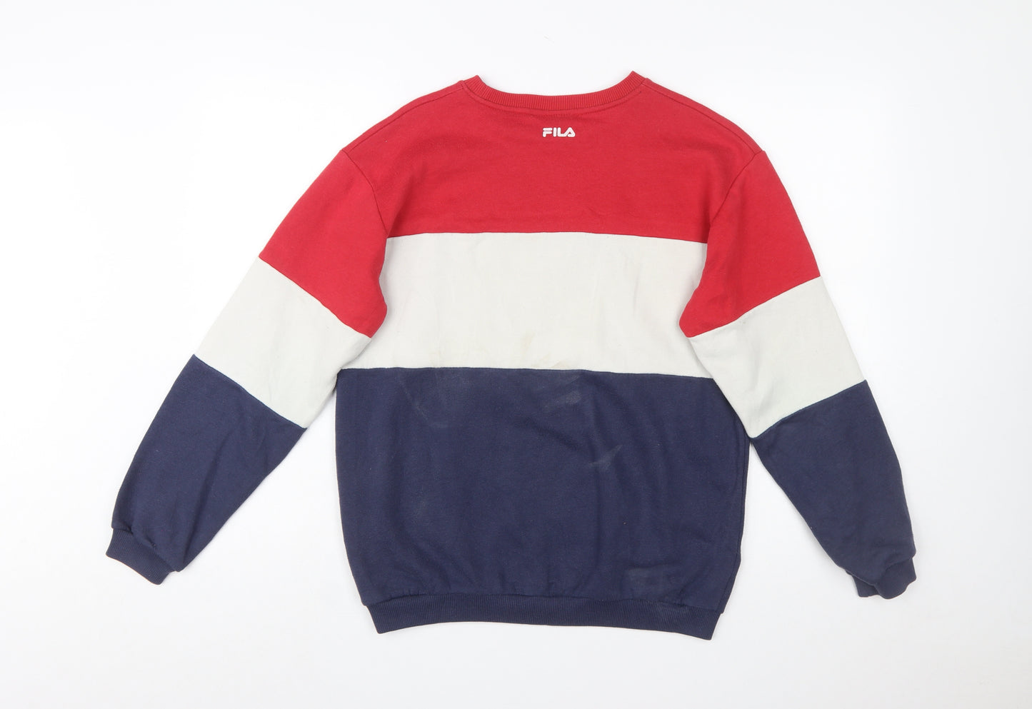 Fila Men's Multicoloured XS Pullover Crew Neck Sweatshirt