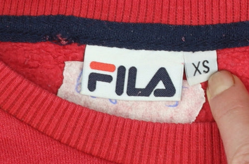 Fila Men's Multicoloured XS Pullover Crew Neck Sweatshirt