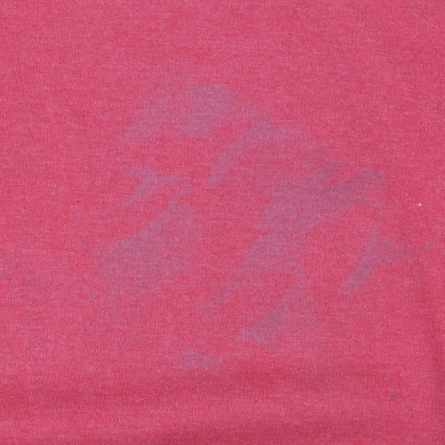 Champion Women Red Crew Neck Pullover Sweatshirt Size L