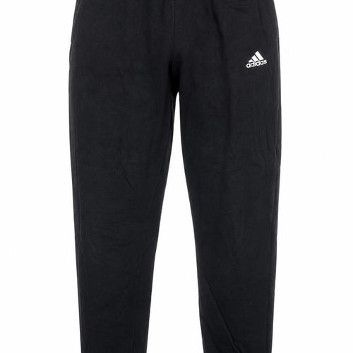 adidas Boys Black Jogger Trousers 13-14 Years Elastic Waist Fleece Pants
