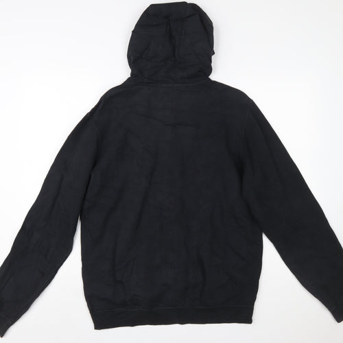 Nike Men's Black Full Zip Hoodie Size M Fleece Sportswear