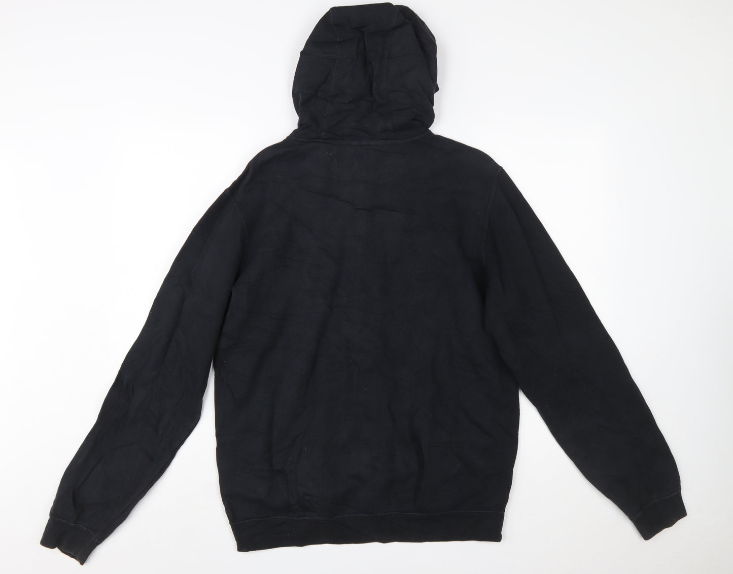 Nike Men's Black Full Zip Hoodie Size M Fleece Sportswear