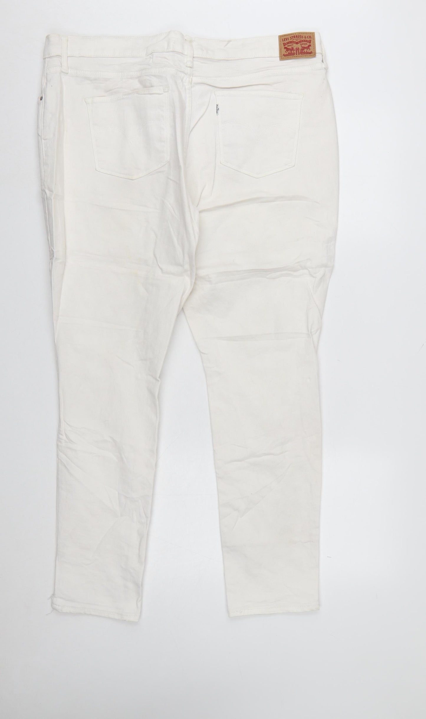 Levi's Women White 311 Shaping Skinny Jeans Size 34