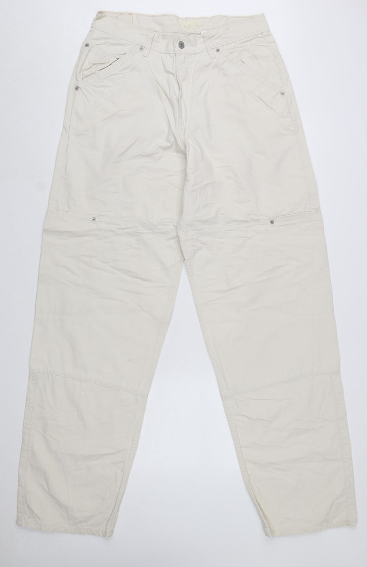 Levi's Men's Beige 32x36 Straight Leg Cotton Jeans