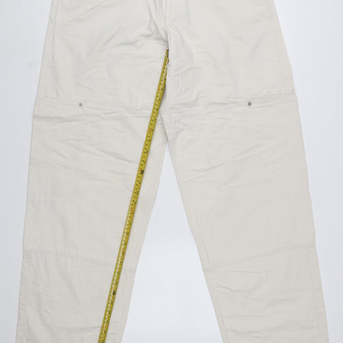 Levi's Men's Beige 32x36 Straight Leg Cotton Jeans