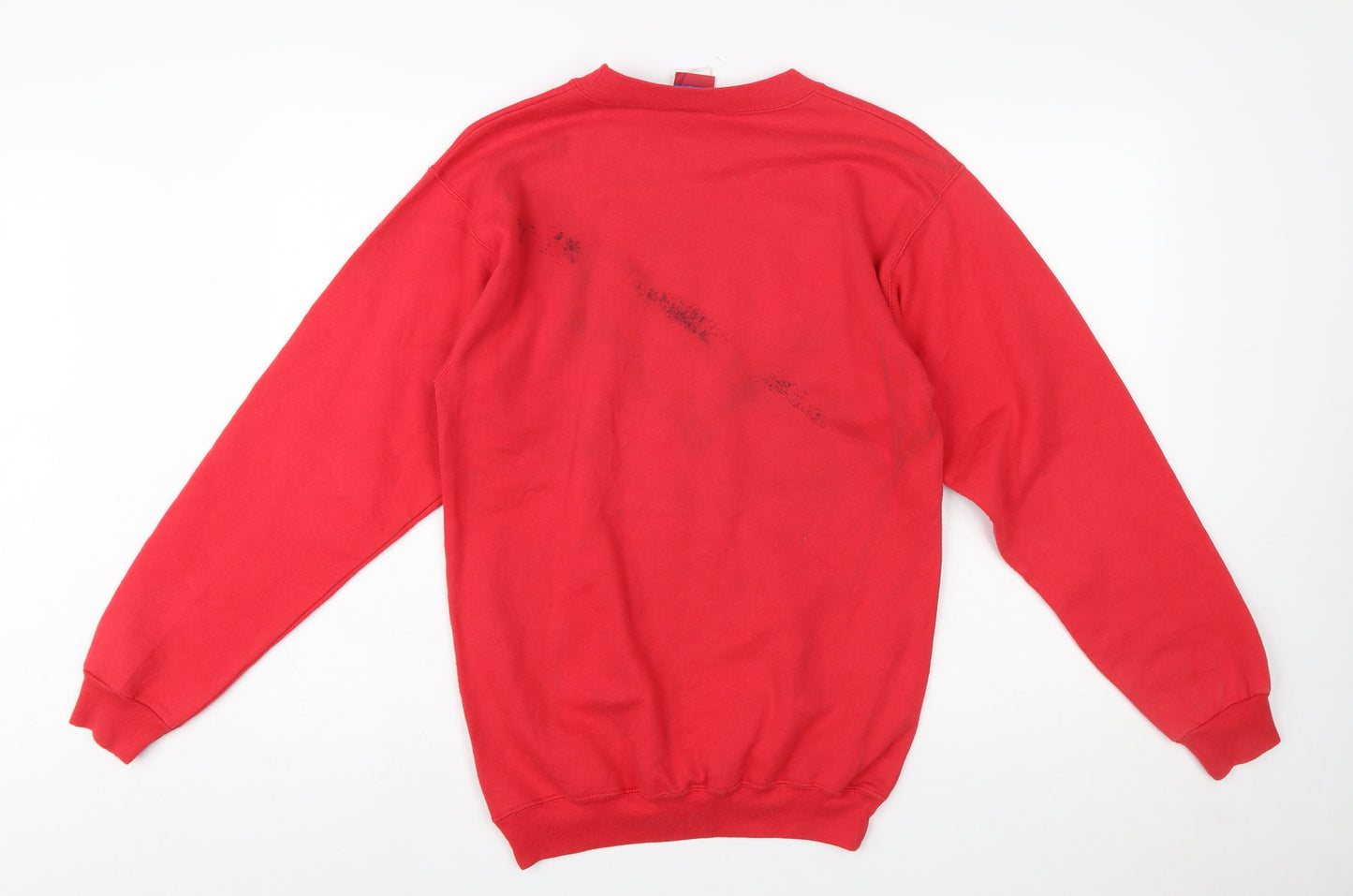 Champion Women's Red Cape Henry Basketball Pullover Sweatshirt Size S