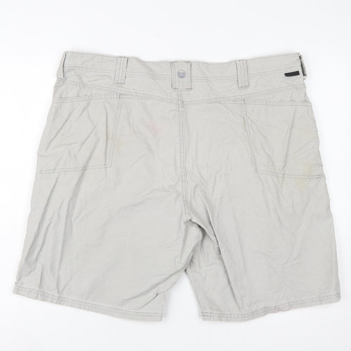Wrangler Men's Grey Outdoor Cargo Shorts Size 40 Cotton Blend