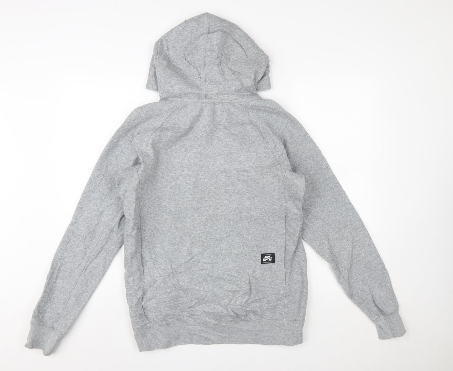Nike SB Men's Grey XS Pullover Hoodie with Logo