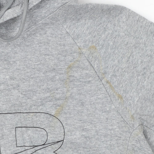 Nike SB Men's Grey XS Pullover Hoodie with Logo