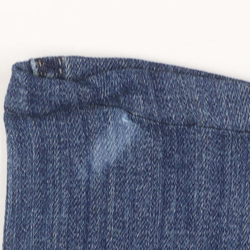 Lee Women’s Blue Denim Bermuda Shorts Size 10 Regular Fit