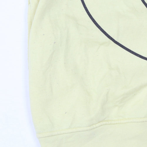 Disney Women 2XS Yellow Pullover Hoodie Winnie the Pooh Design