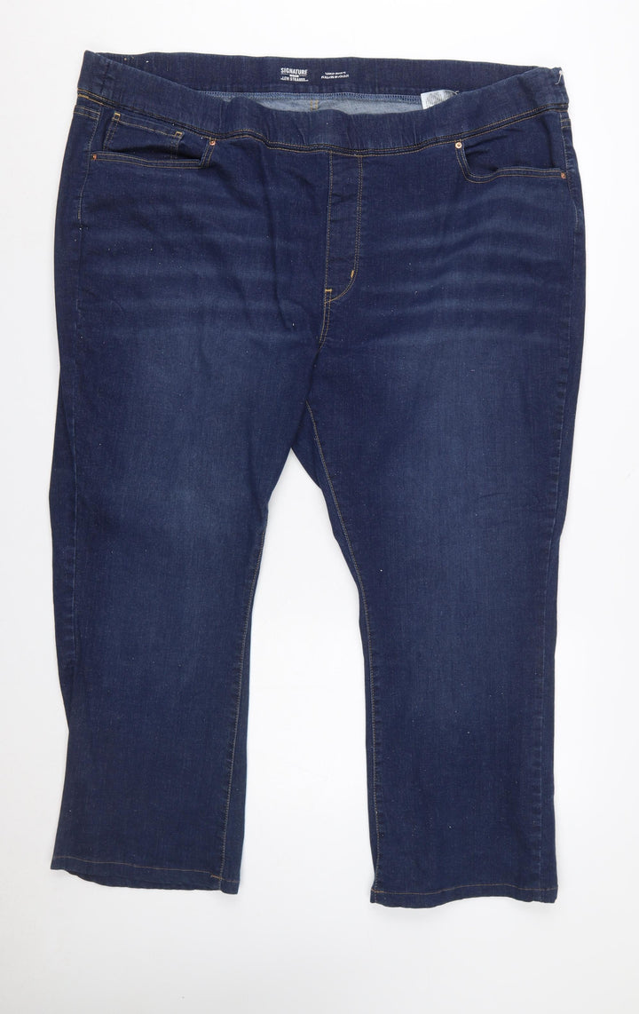 Levi Strauss Women's Blue Bootcut Stretch Jeans Size 28 Plus