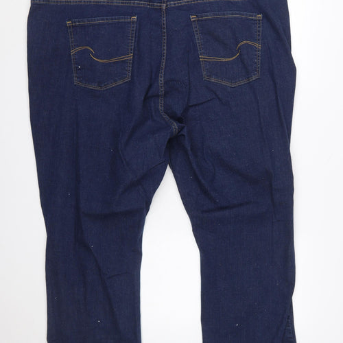 Levi Strauss Women's Blue Bootcut Stretch Jeans Size 28 Plus