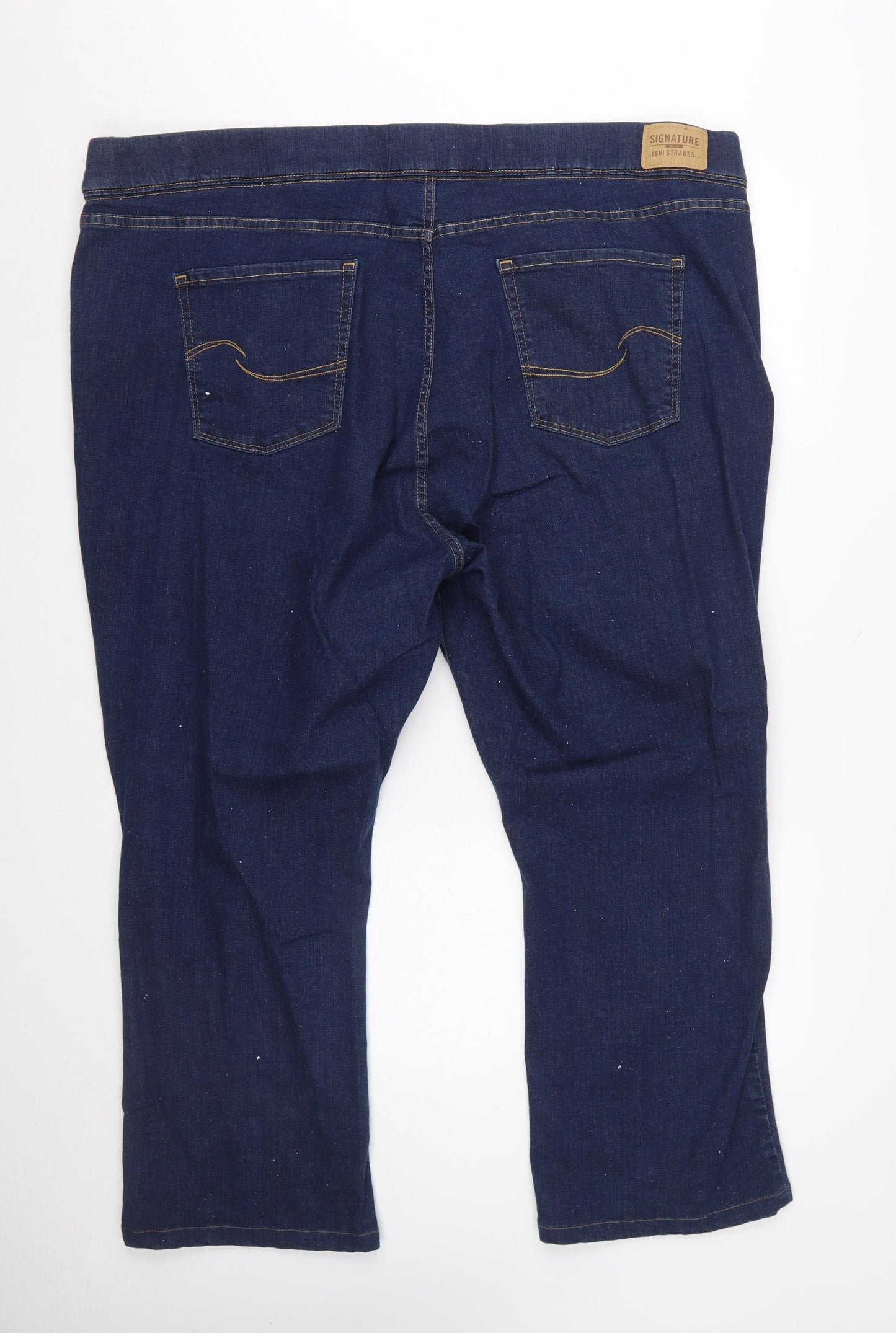 Levi Strauss Women's Blue Bootcut Stretch Jeans Size 28 Plus