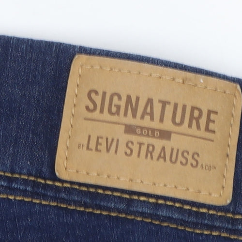 Levi Strauss Women's Blue Bootcut Stretch Jeans Size 28 Plus