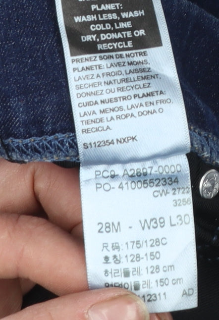 Levi Strauss Women's Blue Bootcut Stretch Jeans Size 28 Plus