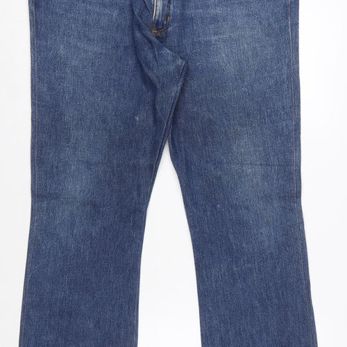 Wrangler Men's Blue Regular Fit Straight Jeans W38 L30