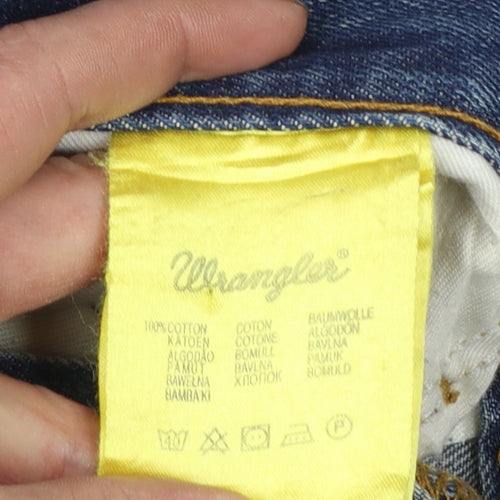 Wrangler Men's Blue Regular Fit Straight Jeans W38 L30