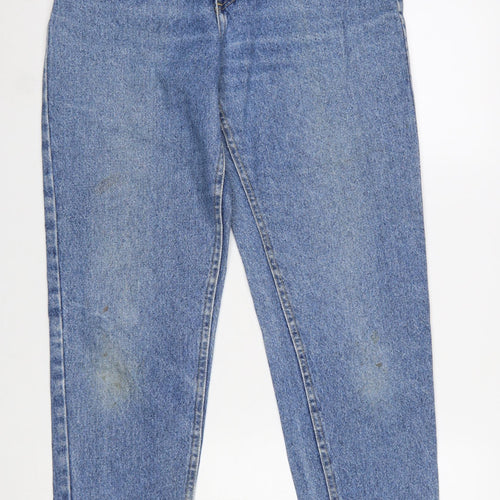 Lee Women's Blue High Rise Mom Jeans Size 10 Vintage Denim