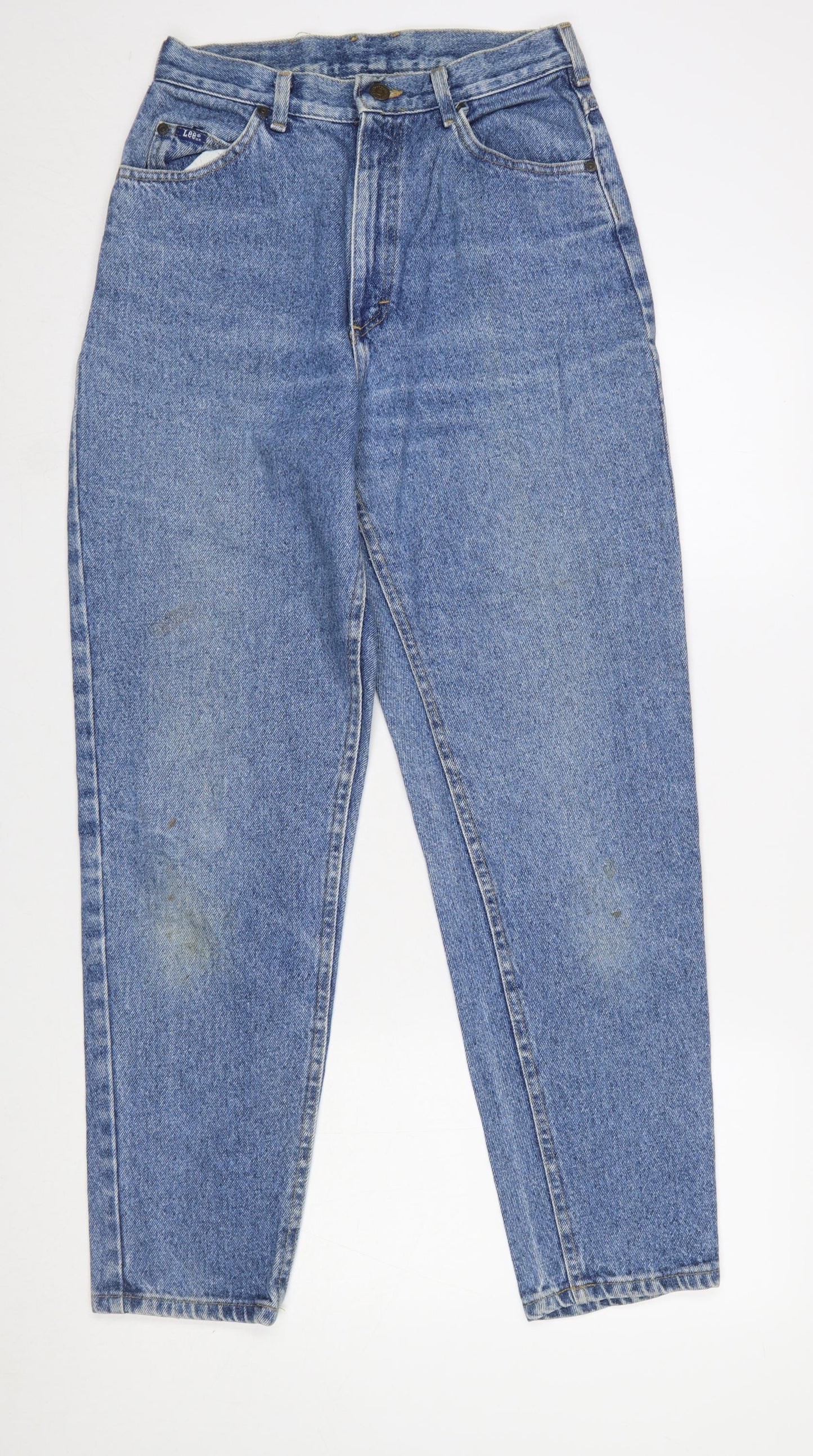 Lee Women's Blue High Rise Mom Jeans Size 10 Vintage Denim