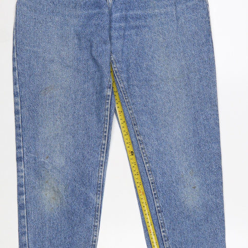 Lee Women's Blue High Rise Mom Jeans Size 10 Vintage Denim