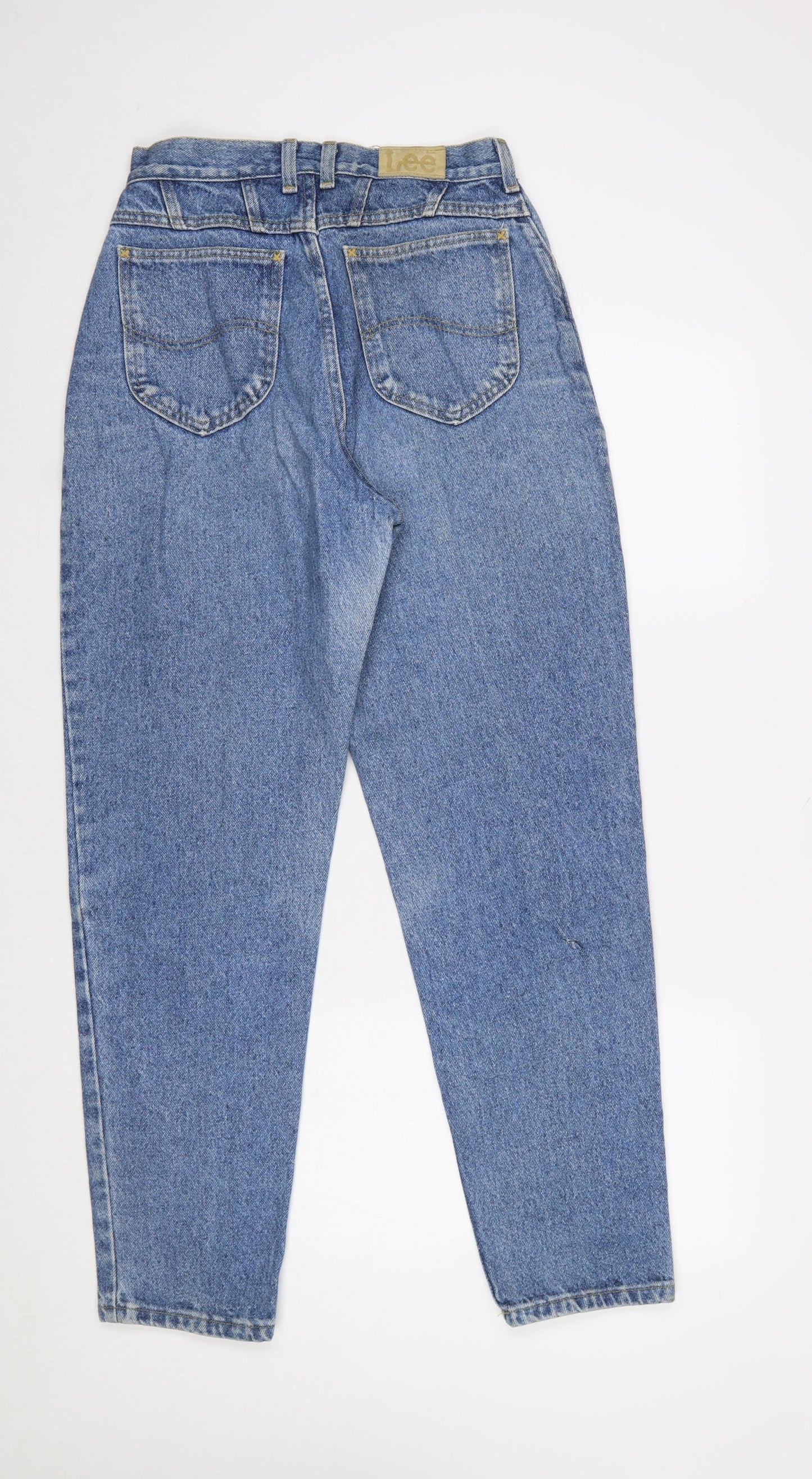 Lee Women's Blue High Rise Mom Jeans Size 10 Vintage Denim