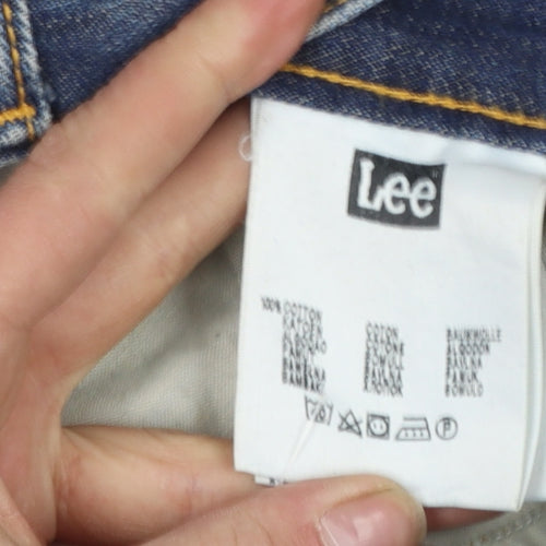 Lee Men's Blue Seattle Straight Denim Jeans W40 L36