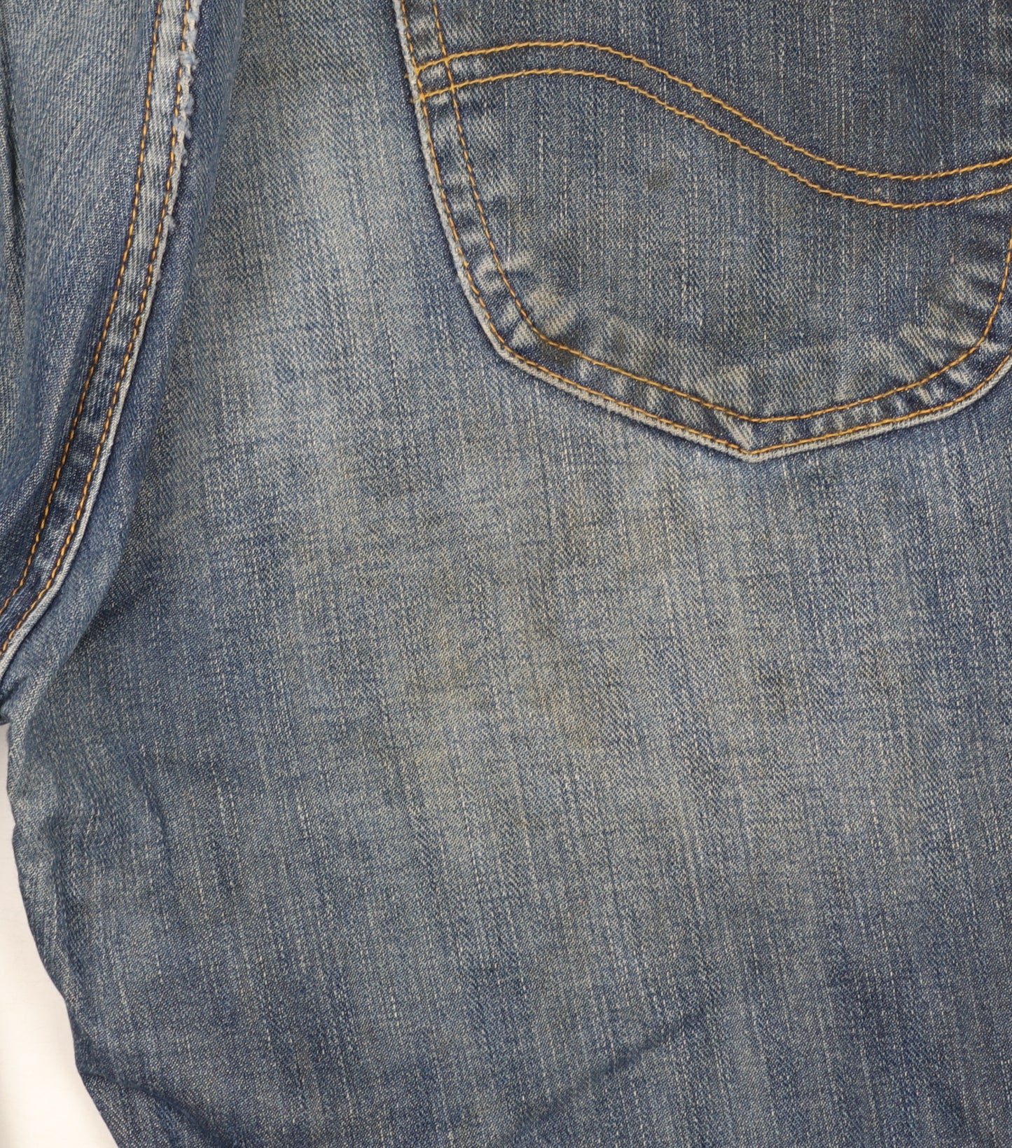 Lee Men's Blue Seattle Straight Denim Jeans W40 L36