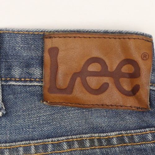 Lee Men's Blue Seattle Straight Denim Jeans W40 L36