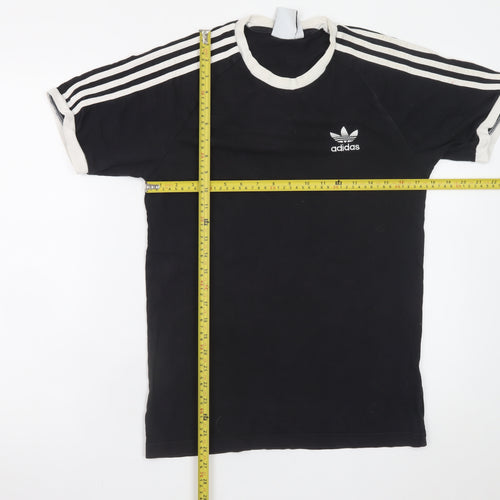 Adidas Men's Black Short Sleeve Crew Neck Sports T-Shirt Size S