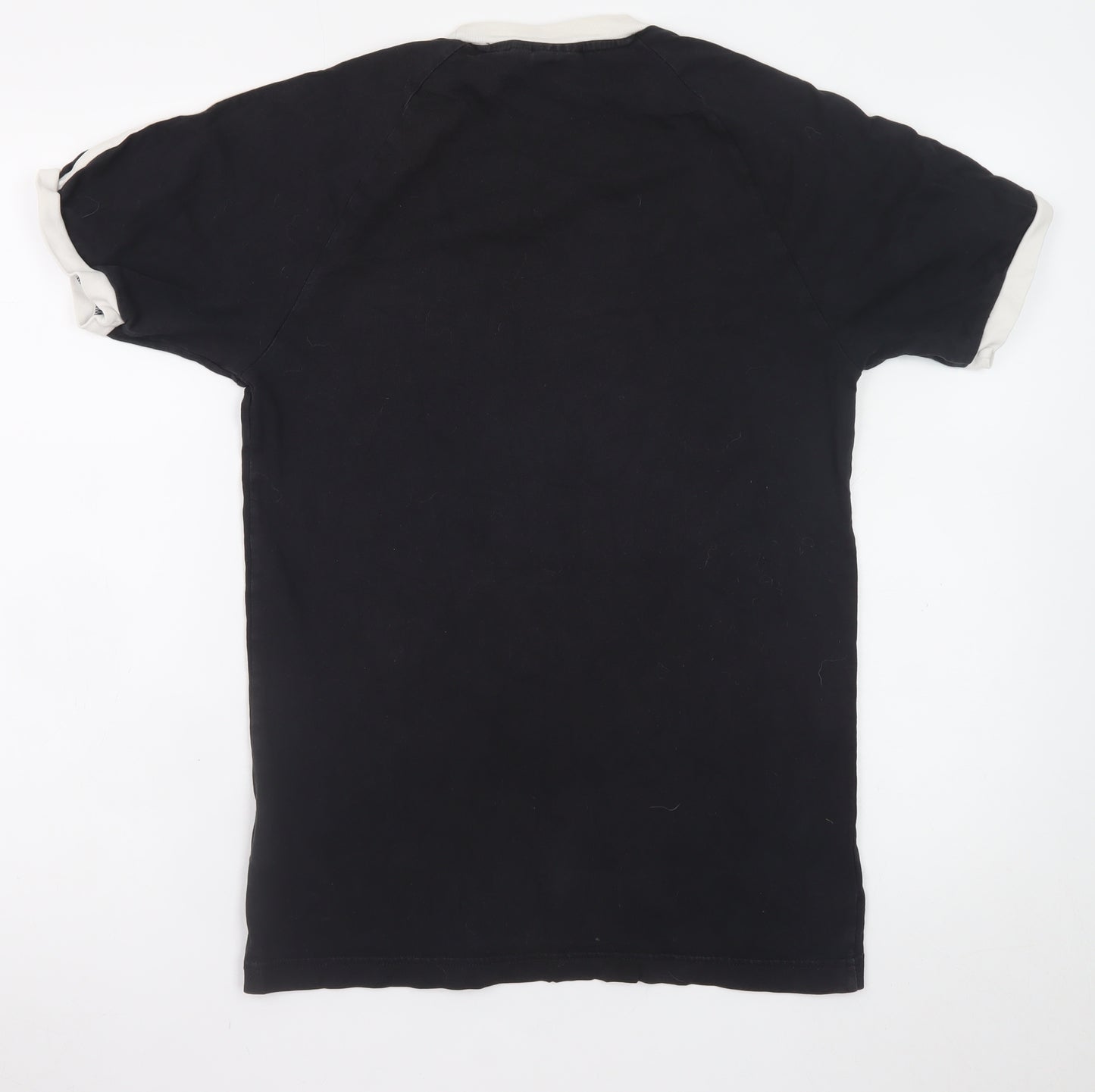 Adidas Men's Black Short Sleeve Crew Neck Sports T-Shirt Size S
