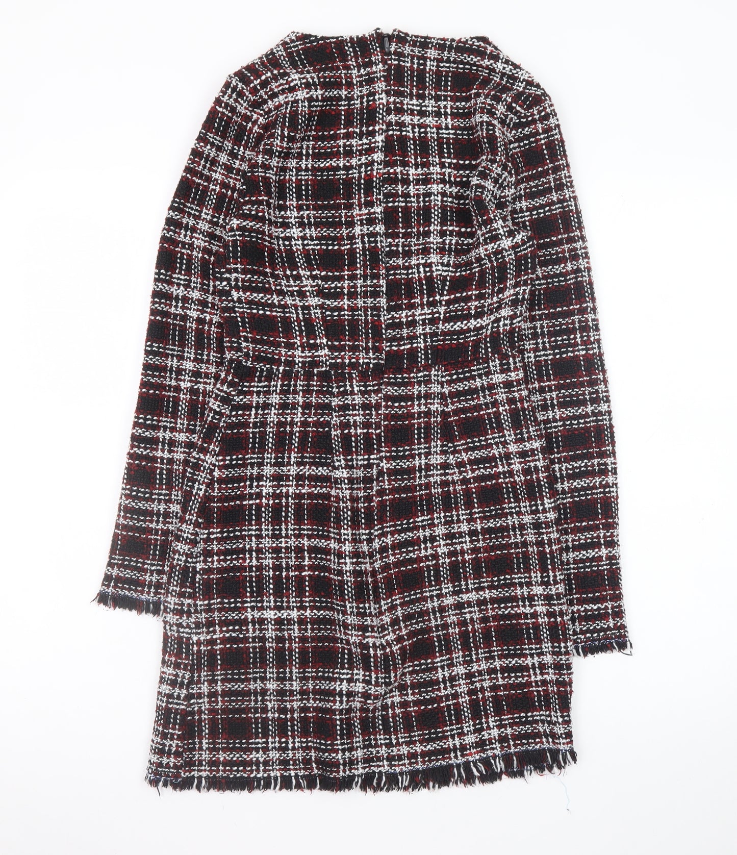 Missguided Women’s Multicoloured Check Shift Dress Size 8