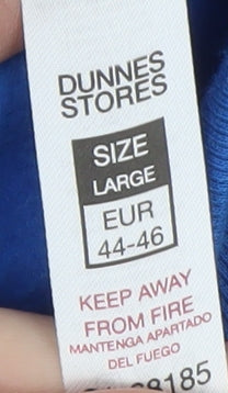 Dunnes Stores Women’s Blue Paris Crest Pullover Sweatshirt Size 16 L